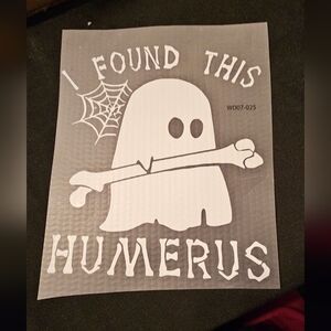 🎉3 for 25🎉 Heat transfer! Cute little ghost